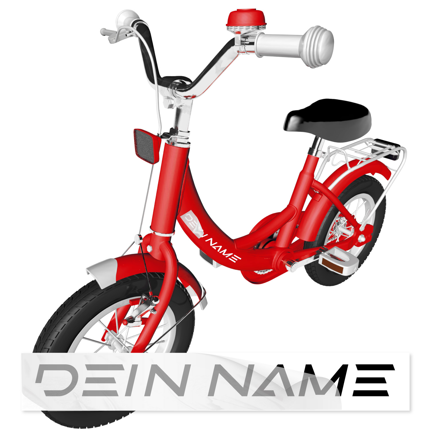 Namensaufkleber Kinderfahrrad Namensaufkleber für Kinderfahrräder - Kategorie Shop